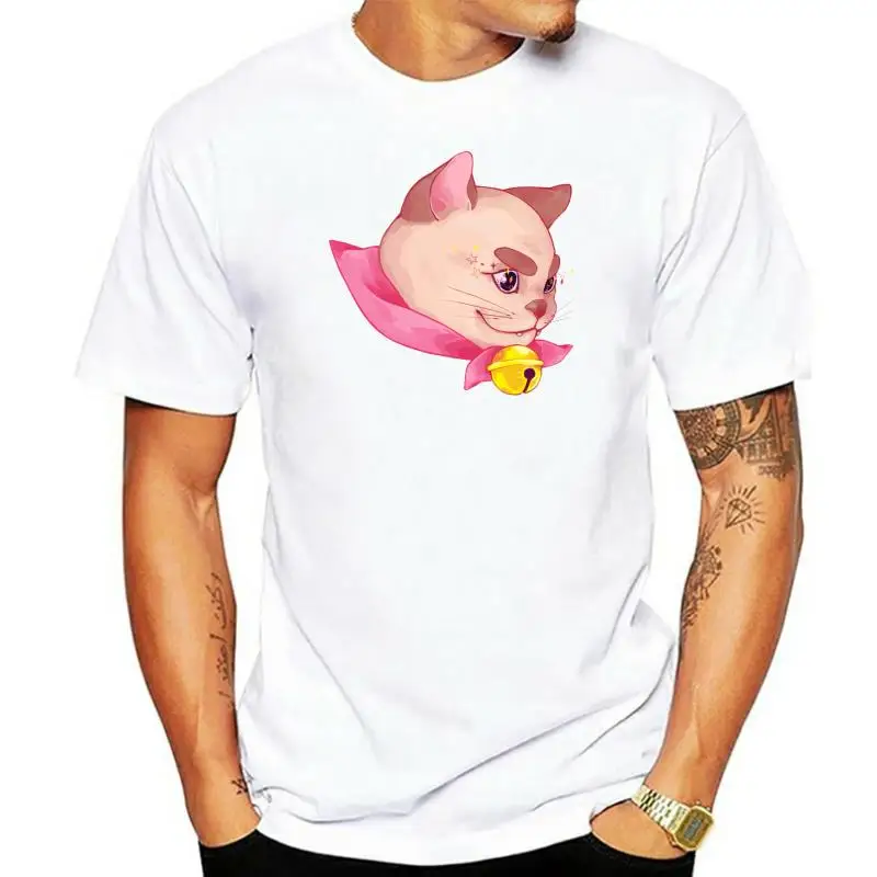 Printed Men T Shirt  PUPPYCAT Cartoon  Women T-Shirt