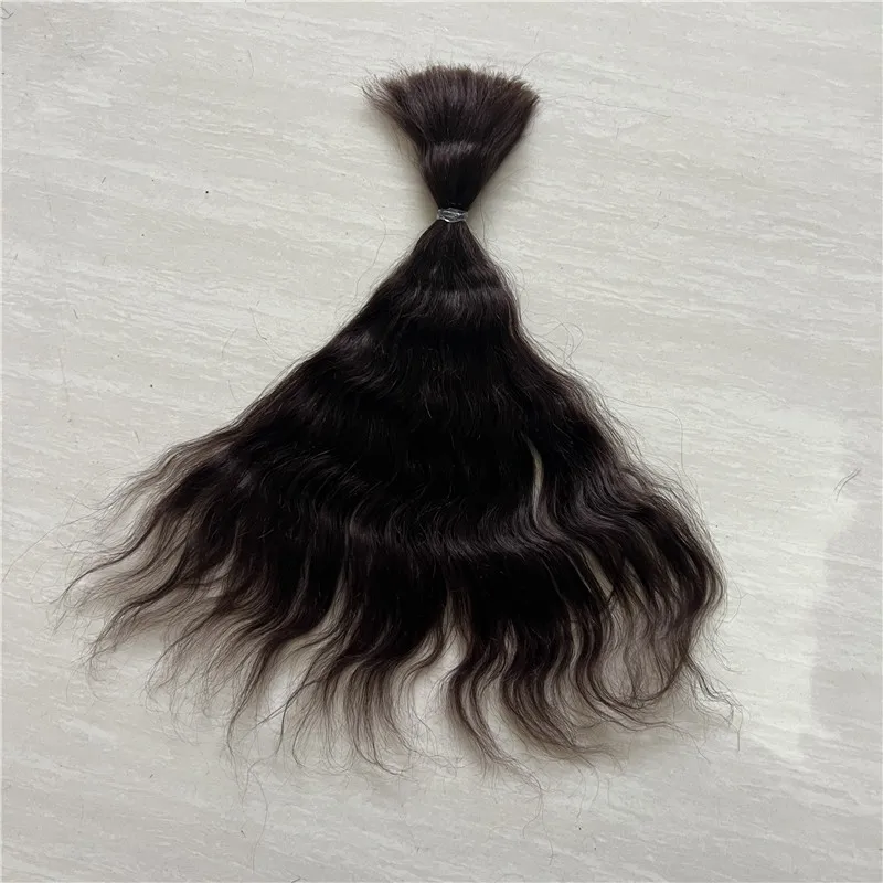 Verschiedene Farben Reborn Baby Doll Reines Mohair Braune Farbe Dunkler Tee Kaffee BJD Mohair Haar-Accessoire – Detail 3
