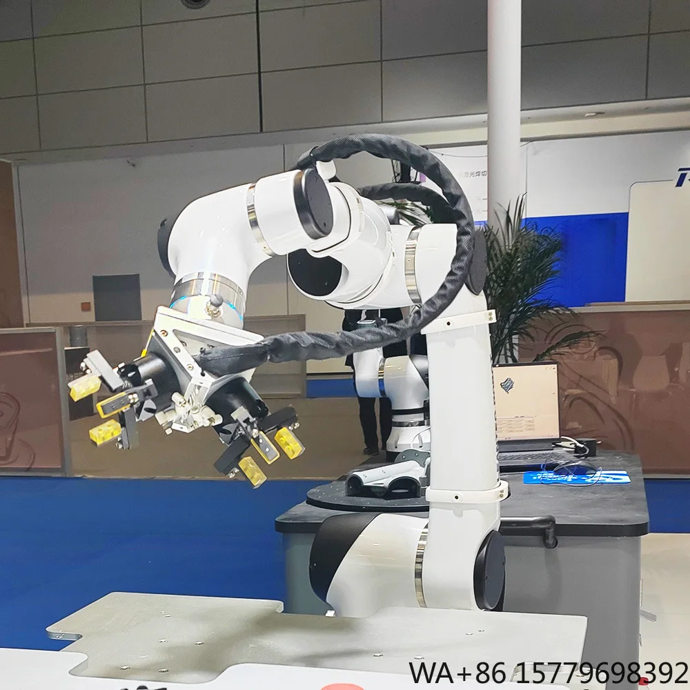 HWINT Premium Grade Heavy Payload 6 Axis Industrial Robot Arm for Bag Stacking Carton Transfer and Palletizing