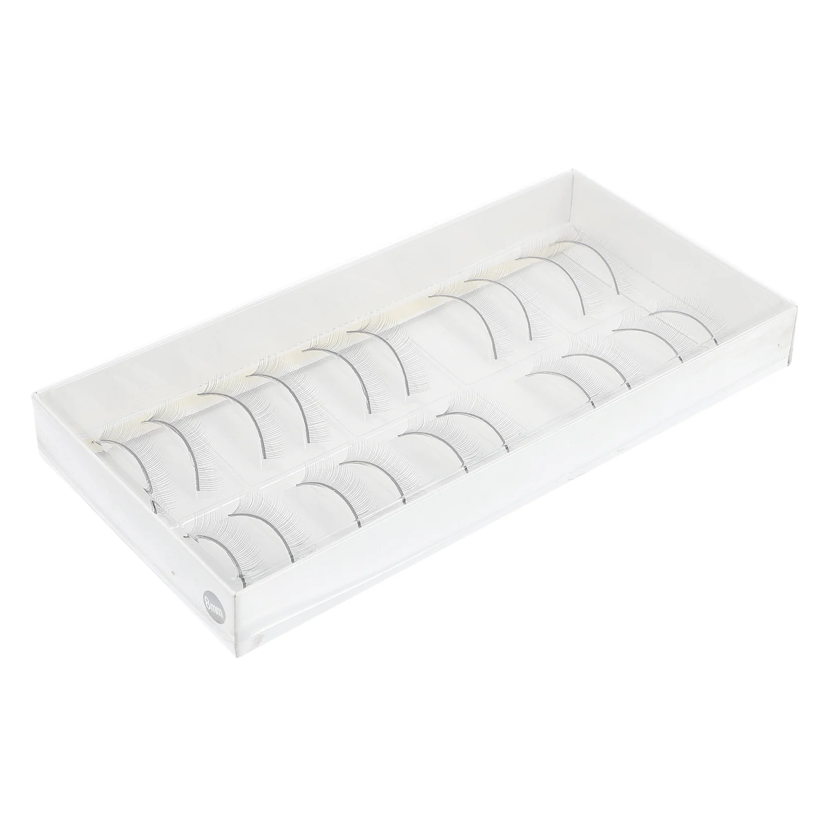 10 paires pratique fausse bande de cils pour les Extensions de cils formation imitant les cils naturels faux cils Mannequin tête greffage