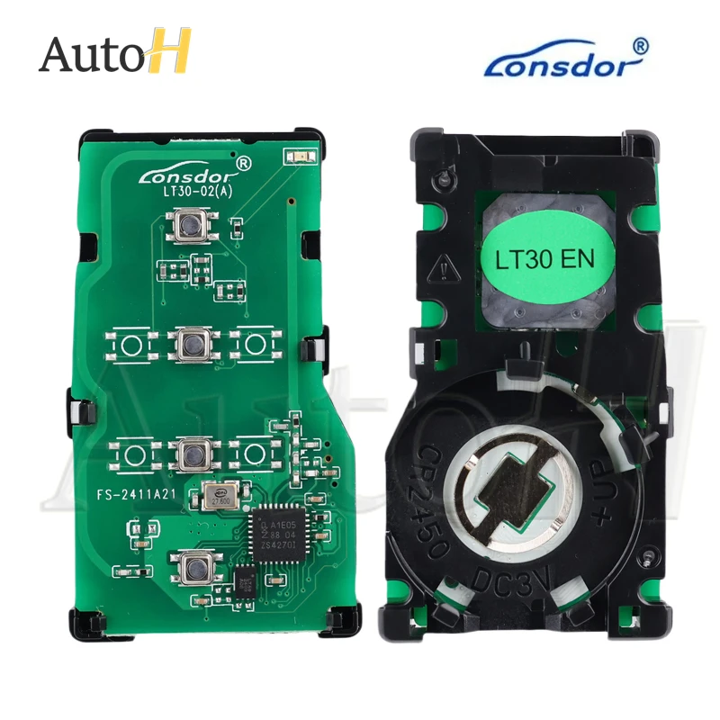 Lonsdor LT30-02 PCB Smart Key for Toyota Camry Corolla Allion Levin Support 2000 2561 0110 1320 2550 4A Chip KH100+ K518 Car Key