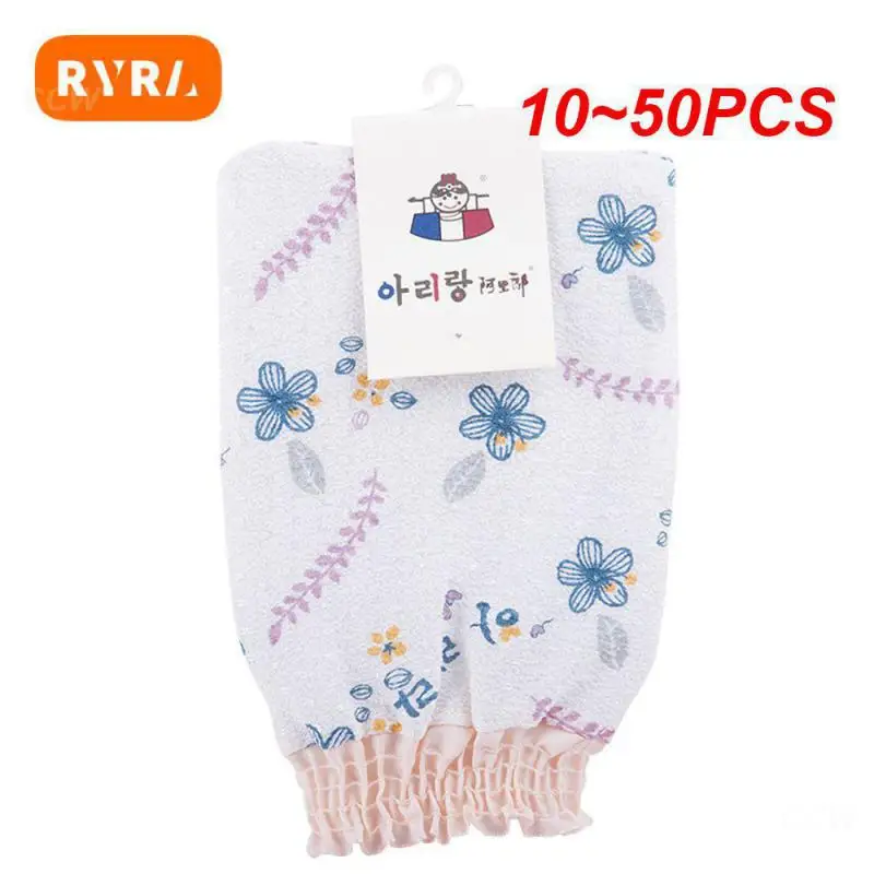 10~50PCS Flower Bath Tool Dull Polish Detergency Bathroom Products Frosted Three-dimensional Surface Single Layer Bath Towel