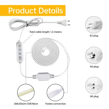 10 最佳銷售 220V COB LED燈條 - №1