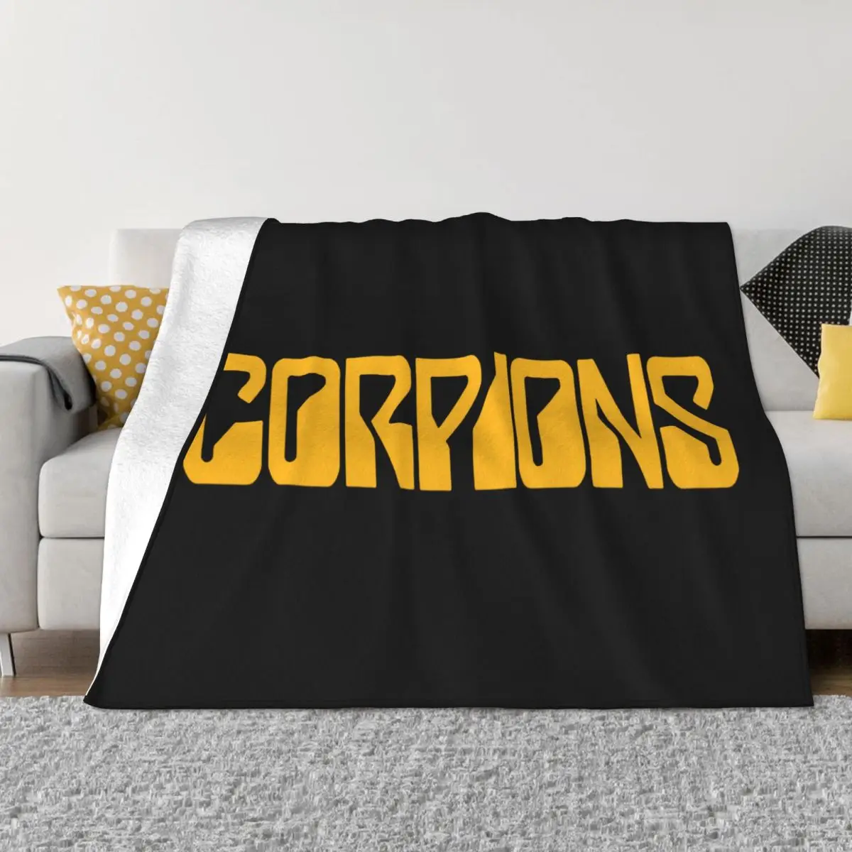 Scorpions 3 Present Trend Pure New Design Comical Great Quality Simple Slogan Formal Classic Throw Blanket