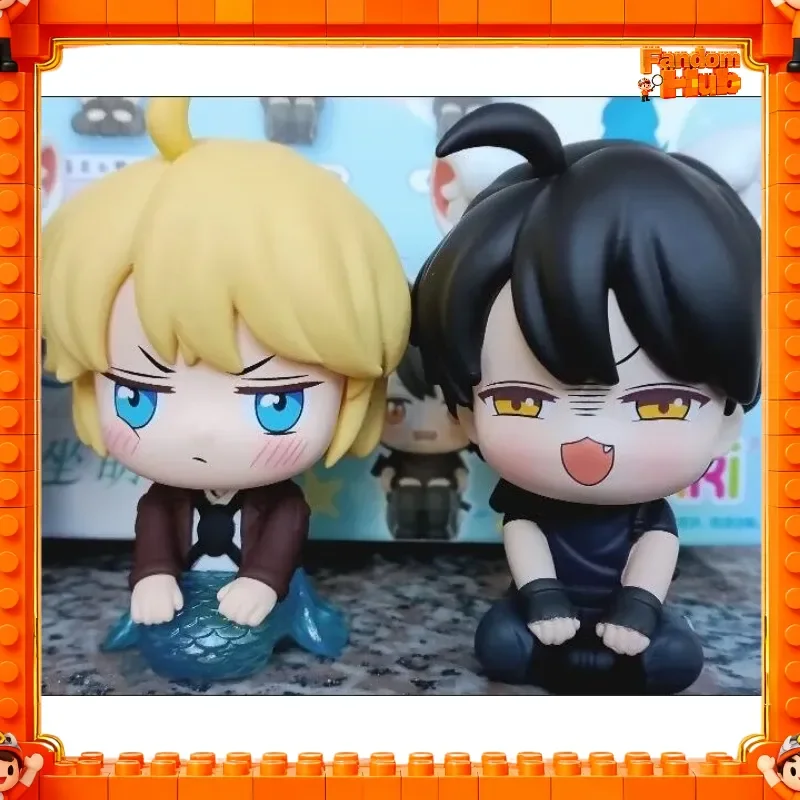 

Genuine NEW Eaki The Falling Merman Sitting Blind Box Cute Realm Lovely Peripheral Figure Healing Doll Lanbo Model Toy Gift