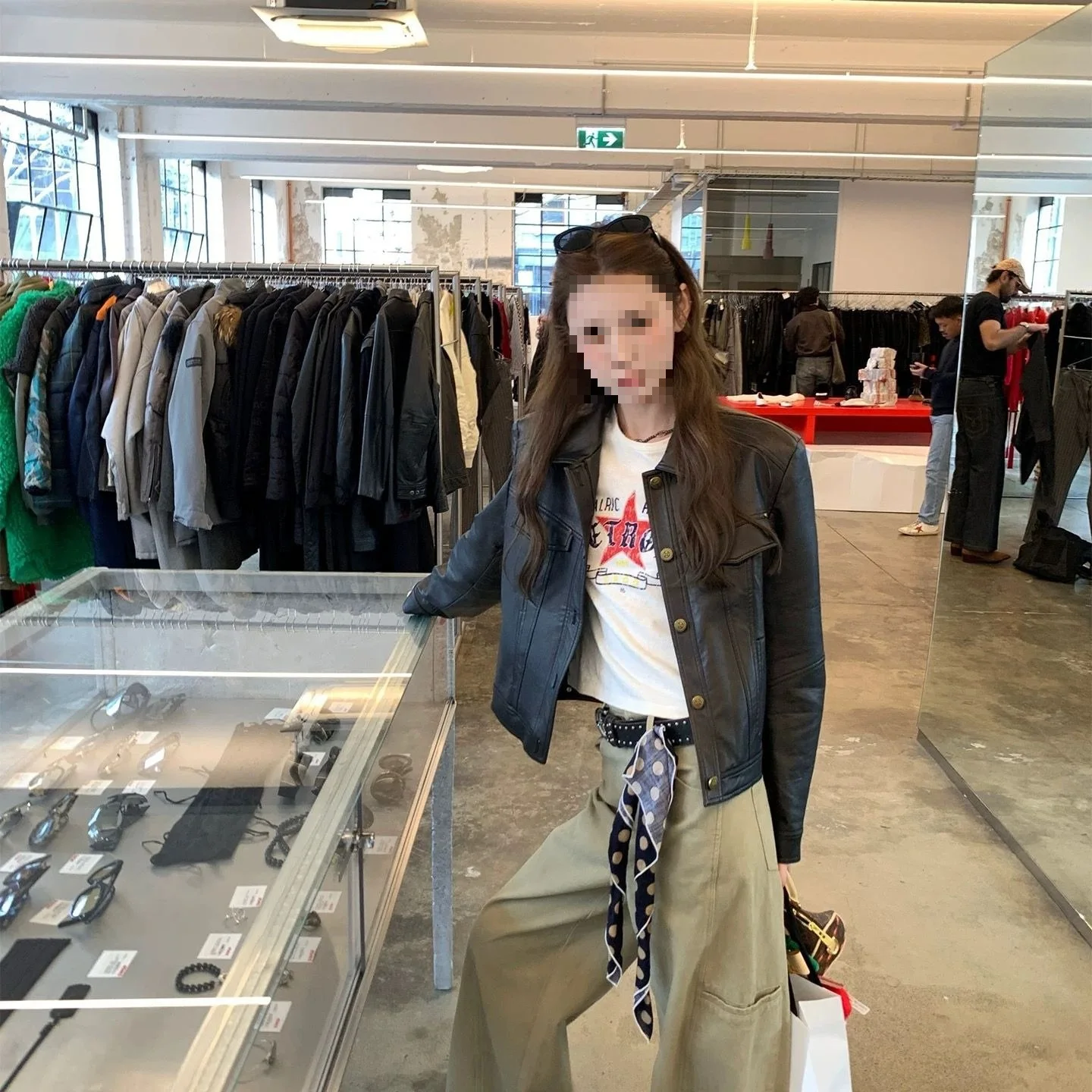 

Biker Jackets Womens Jacket Air Hood Fleece-Lined Snap-Button Regular Street Night Out Subcultures Trendy Warmth Halloween Solid