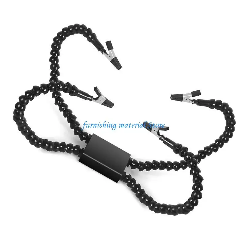 

Y5GD Helping Hands Soldering Helper Tool Flexible Arm for Electronics Repair Jewelry