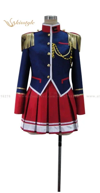 

Kisstyle Fashion Walkure Romanze: Shojo Kishi Monogatari Walroma Mio Kisaki Uniform Cosplay Clothing Costume