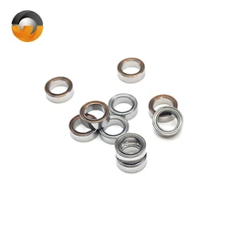 (5PCS) R168Z R168-2ZZ ABEC-7 Deep Groove Ball Bearings 6.35 x 9.525 x 3.175mm 1/4