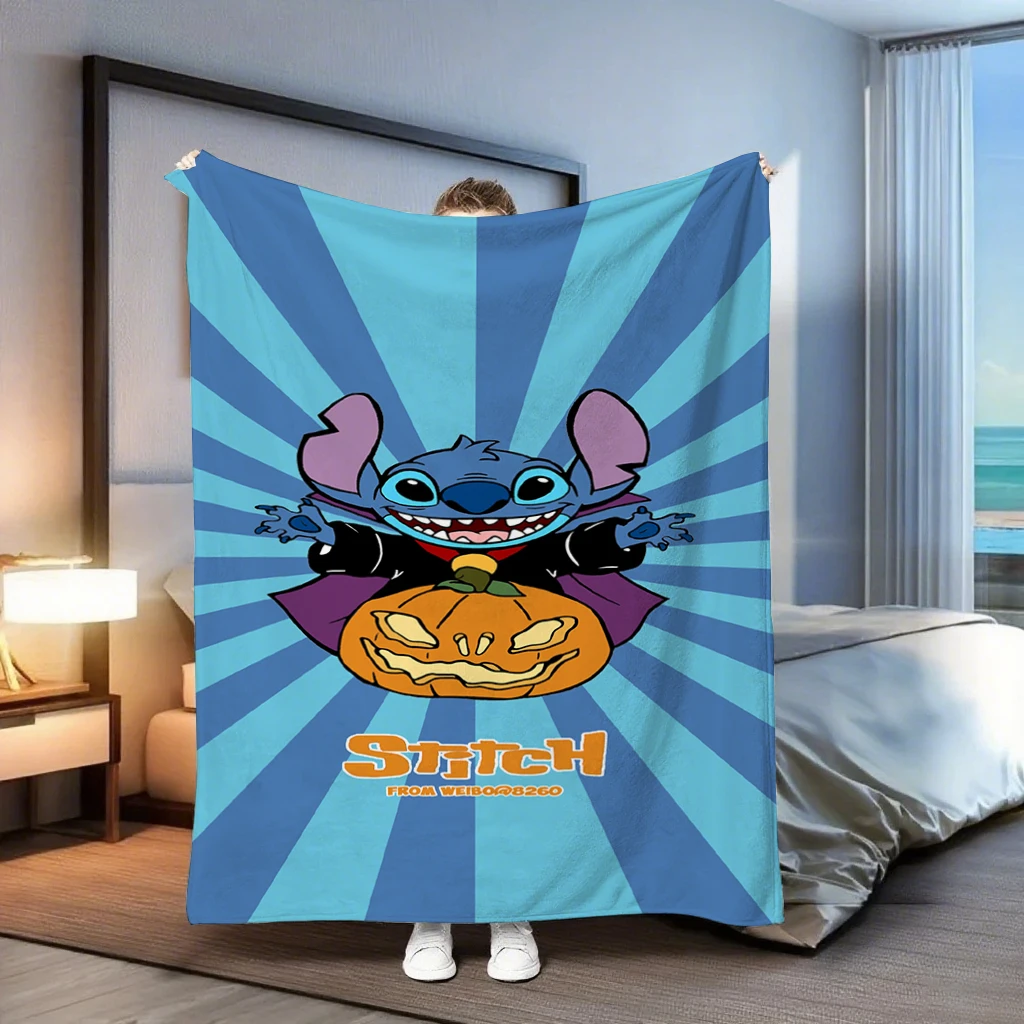 

Blue pumpkin blanketMulti-purpose blanket suitable for office, living room, bedroom, camping and traveling.