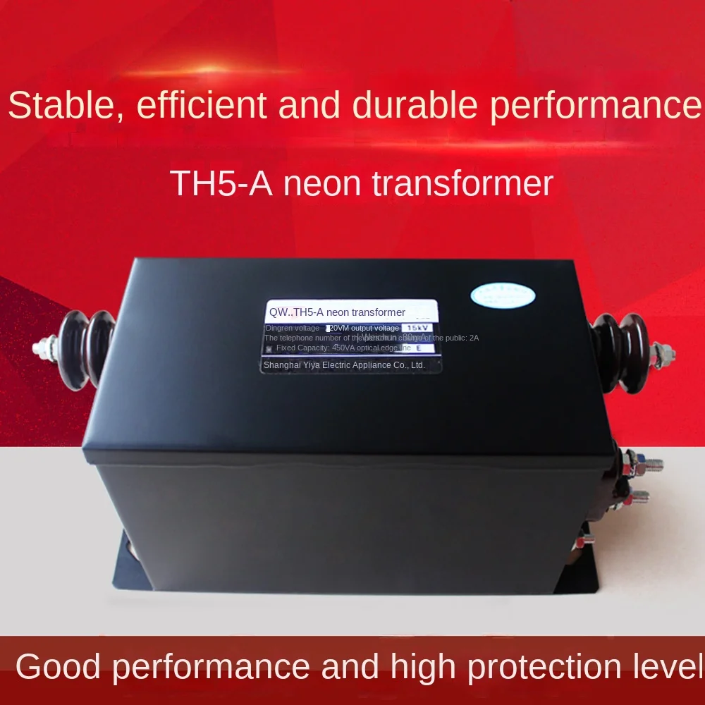 Imagem -04 - Transformador de Luz de Néon de Alta Tensão Regulador de Tensão Th5-a 220v a 15000v