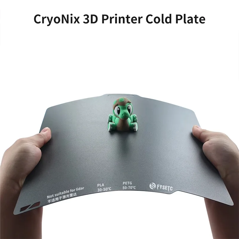 FYSETC Cryonix Pelat Pembuatan yang Ditingkatkan Untuk Bambu Lab X1 Lembaran Baja yang Mudah Dicetak