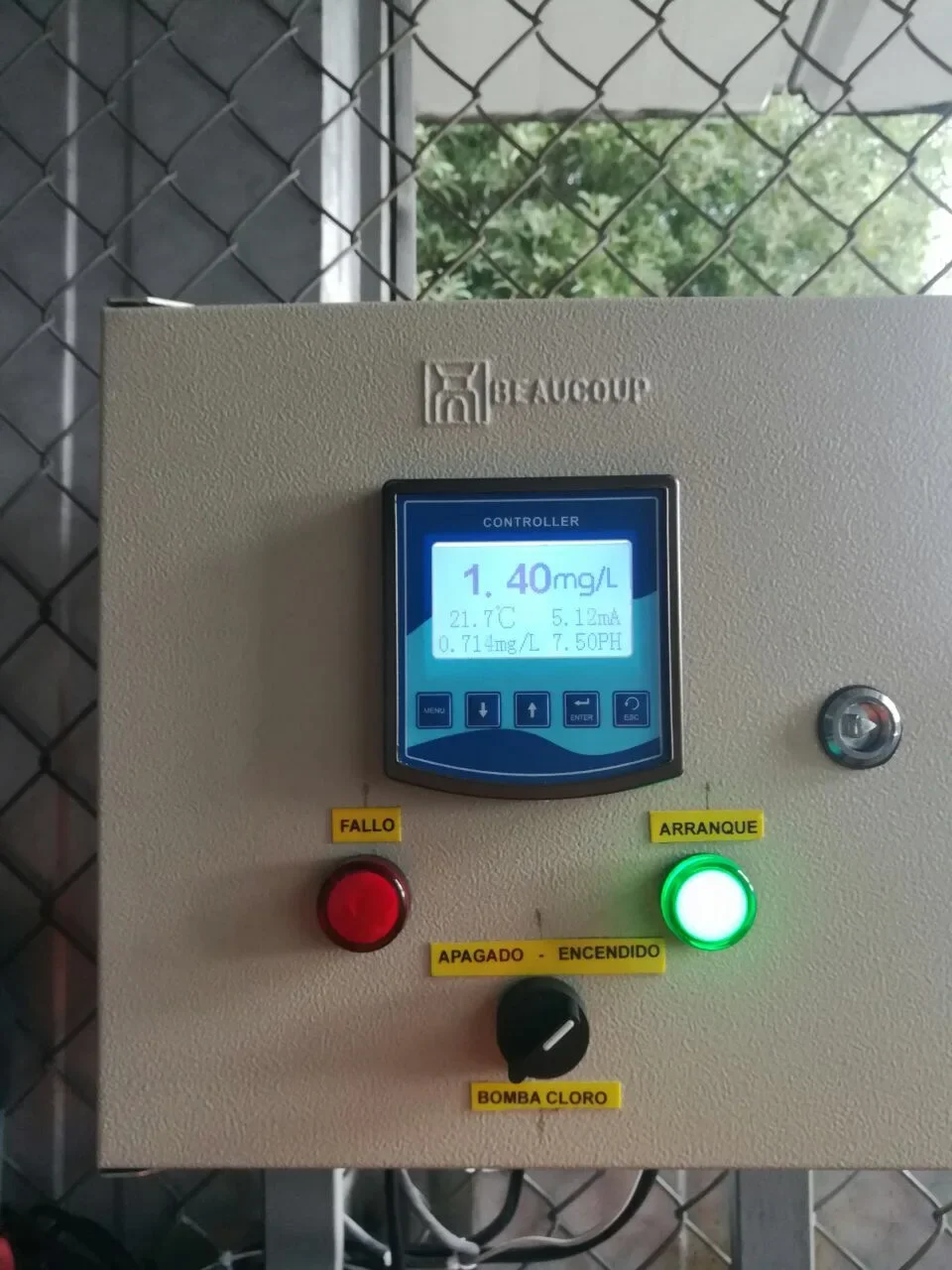 Realtime Online Water Quality Residual Chlorine Analyzer Meter Test Kit Constant Voltage Liquid Monitor CL Controller CL-6850