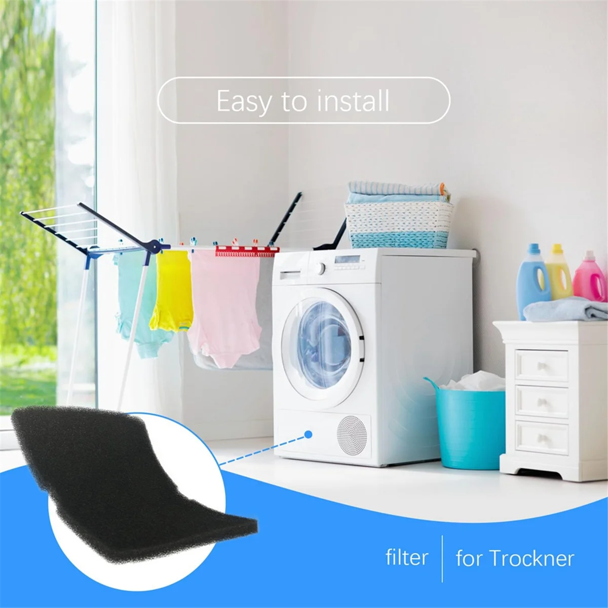 5 Stück Ersatz trockner filter für Beko/Grundig/Elektra Bregenz/Blomberg Teil 2964840100 Wäsche trockner Ersatzteile