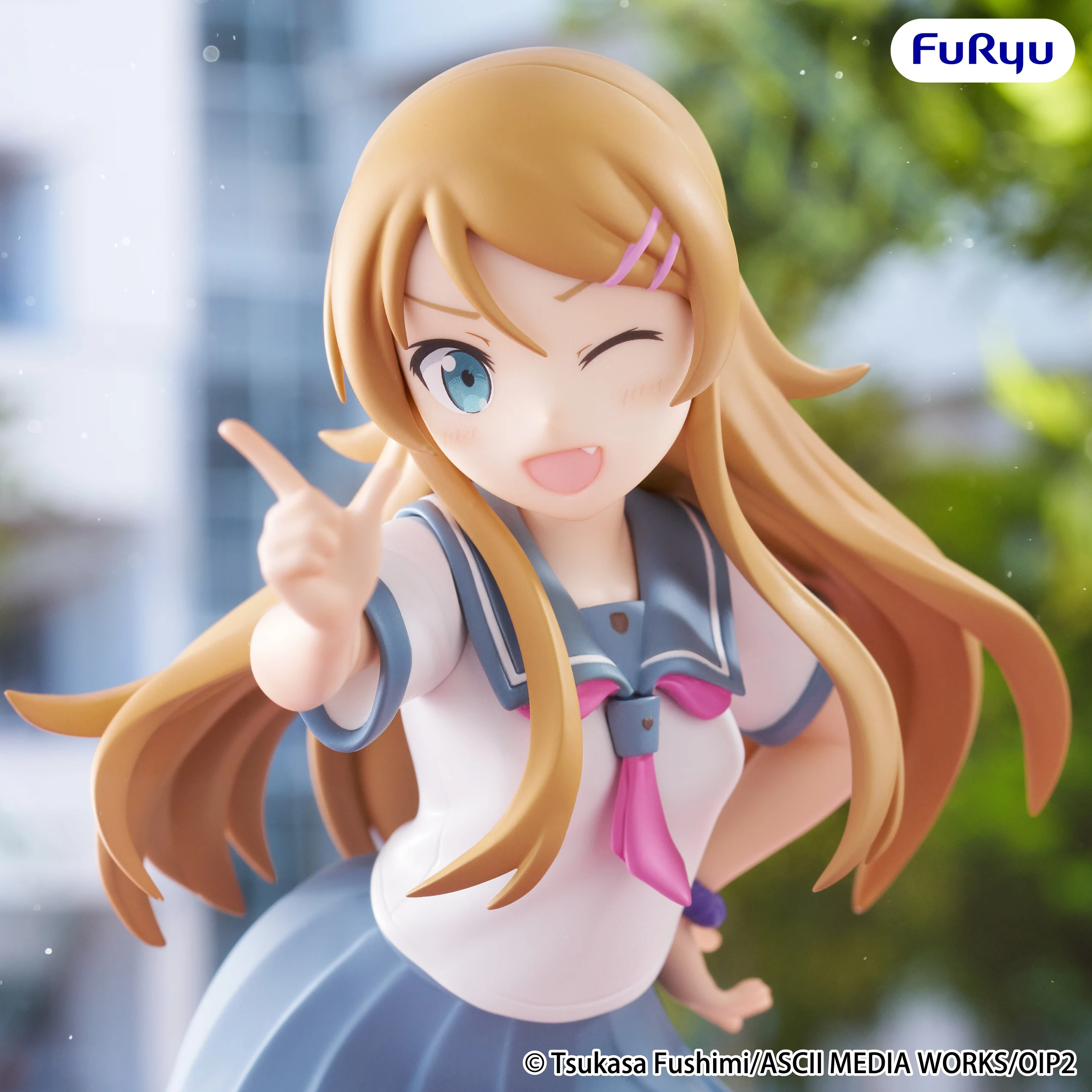 

Оригинальные фигурки Furyu Oreimo 2 Muchute: Кирино Коусака, коллекционные модели из ПВХ, игрушки-фигурки, подарок