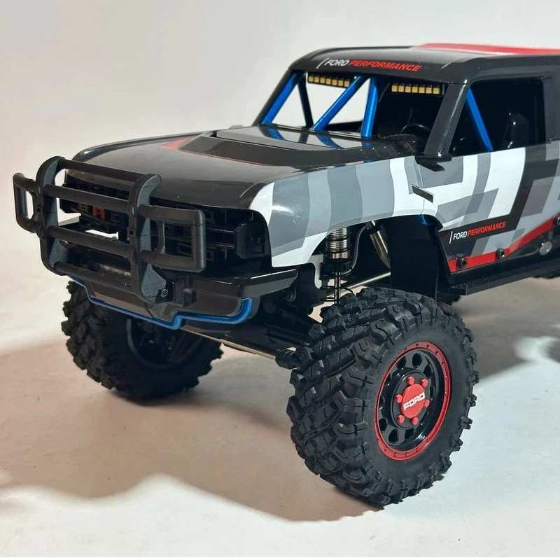 RC Car Front Protection Bumper For MJX Hyper Go H12P 1/12 Off-Road Truck Simulation Appearance Mod Parts