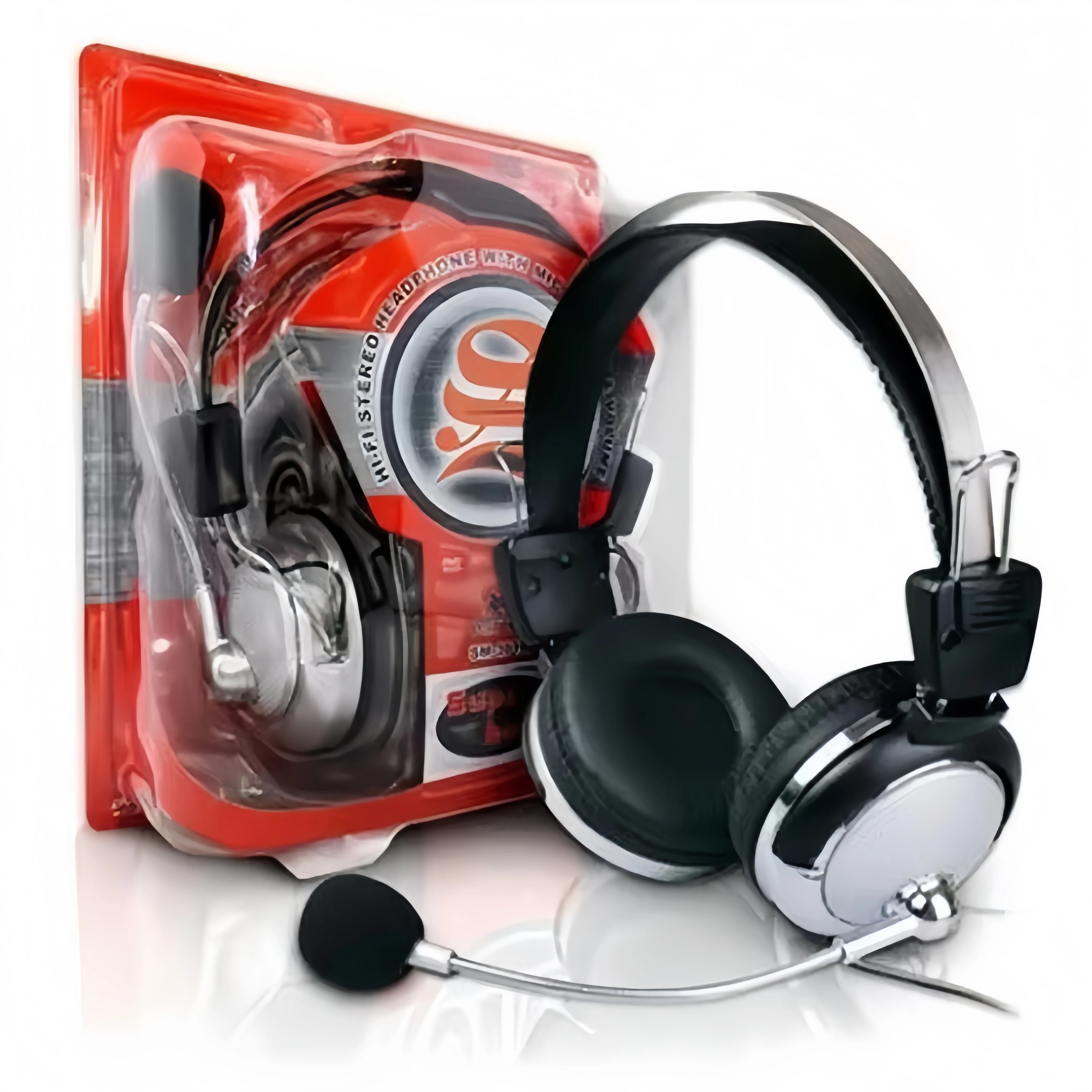 Fone de Ouvido Gamer e embalagem