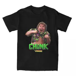 Vintage Chunk Cohen The Goonies T-Shirt Men Women Crewneck Pure Cotton Tee Shirt Birthday Gift Clothes