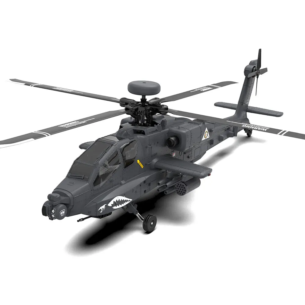 YXZNRC F11-S AH-64 Apache GPS Utrzymanie wysokości Pozycjonowanie przepływu optycznego Kamera FPV 5.8G Podwójny silnik bezszczotkowy Helikopter