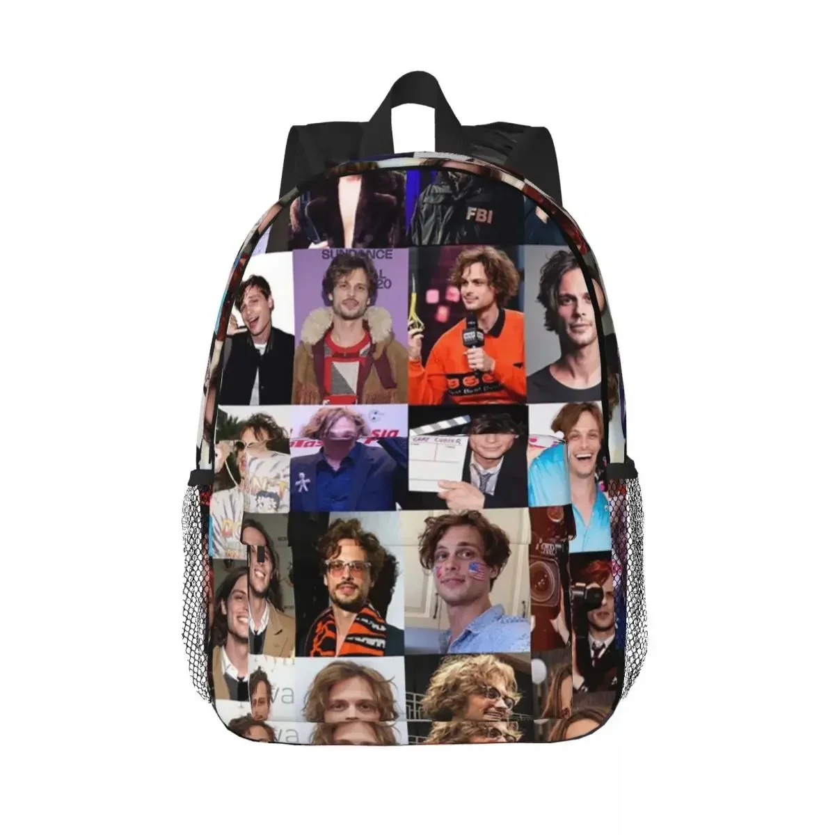 

Spencer Reid From Criminal Minds Backpacks Boys Girls Bookbag Cartoon Children School Bags Laptop Rucksack Shoulder Bag