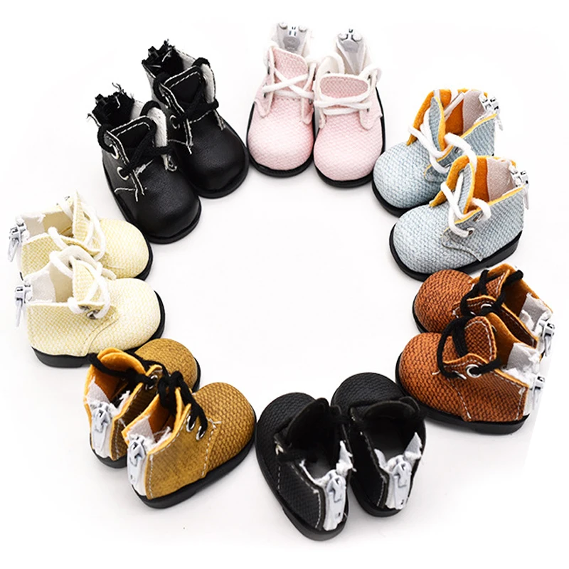 6 points BJD shoes 20 cm cotton doll shoes EXO 30 cm Babi Milu dress up accessories