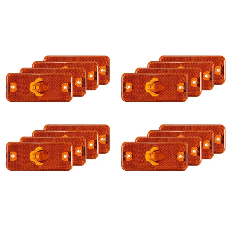 16Pcs Car Side Light Turn Signal Indicator Light For Iveco Daily 2006 2007 2008 2009 2010 2011