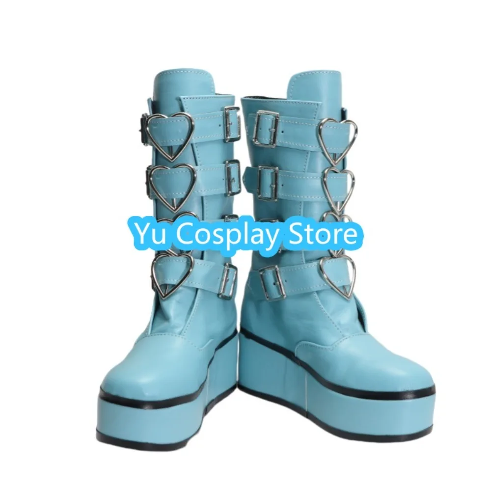 Yu Cosplay Store Shiranami Ramu Scarpe Cosplay Scarpe Cosplay Anime Stivali Costumi di Halloween Puntelli
