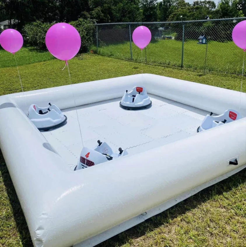 

Изготовленная на заказ коммерческая надувная гоночная машина, уличная надувная гоночная трасса для картингов на продажу