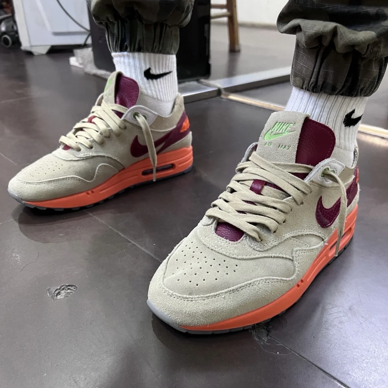 Nike Nike X CLOT Air Max 1 „Kiss Of Death 2021” Trampki Trampki DD1870-100