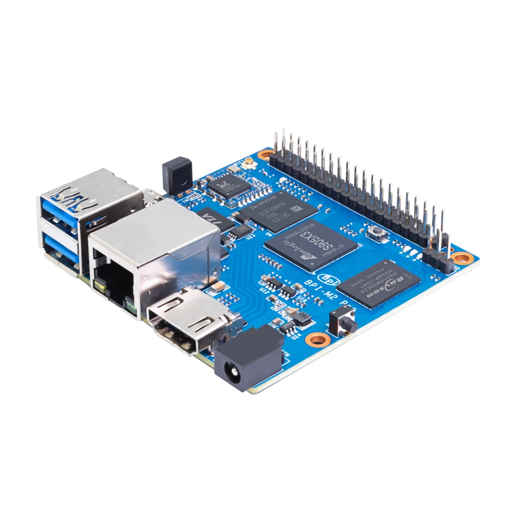 Banana PI BPI-M2 Pro Amlogic S905X3 Quad core Cortex-A55 Mali-G31 Demo Board 2GB LPDDR4 16GB eMMC With WiFi BT SBC Single Board