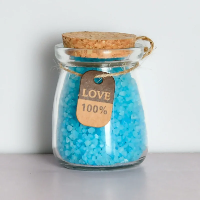 Mineral Granular Salt Rose Lavender Bath Salts Aromatherapy Crystal Salt Customized Fragrance Color