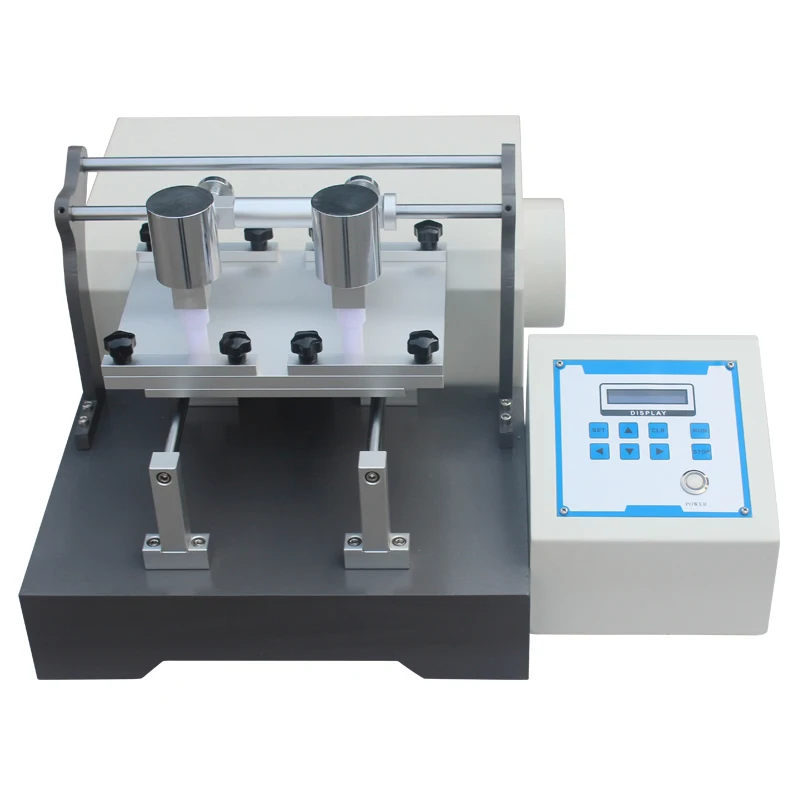 

Double station electric friction dyeing fastness tester leather cloth textile printing and dyeing decoloration tester