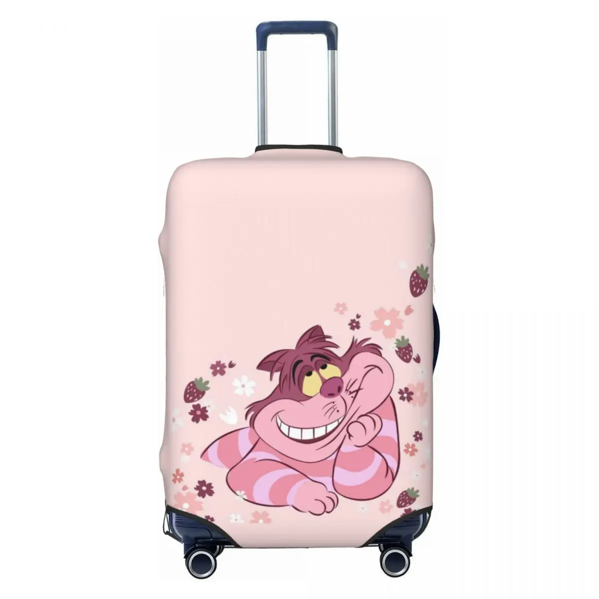 

Защитный чехол для чемодана с изображением Чеширского кота, милый защитный чехол для дорожного чемодана, подходит для чемоданов 18-32 дюймов