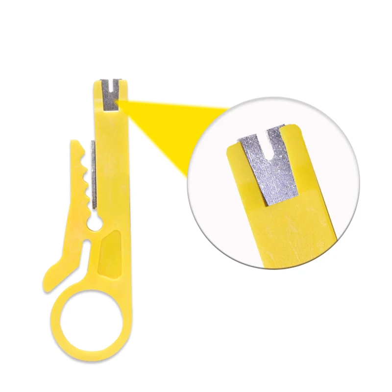 Wire stripper Portable Line Cleaning Cutter Roller Cable Cleaning Tool Multi-function Tool Pocket Multi-pipe Thread Cutter view 6