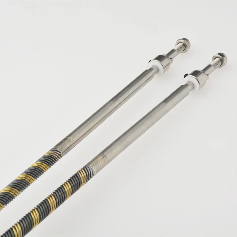 RC هايت الجودة اليسار/اليمين 6.35 مللي متر 1/4 "رمح مرن إلى 4.76 مللي متر 3/16'' الدعامة رمح حوالي 700 مللي متر الكابلات المرنة لقارب الغاز نيترو RC