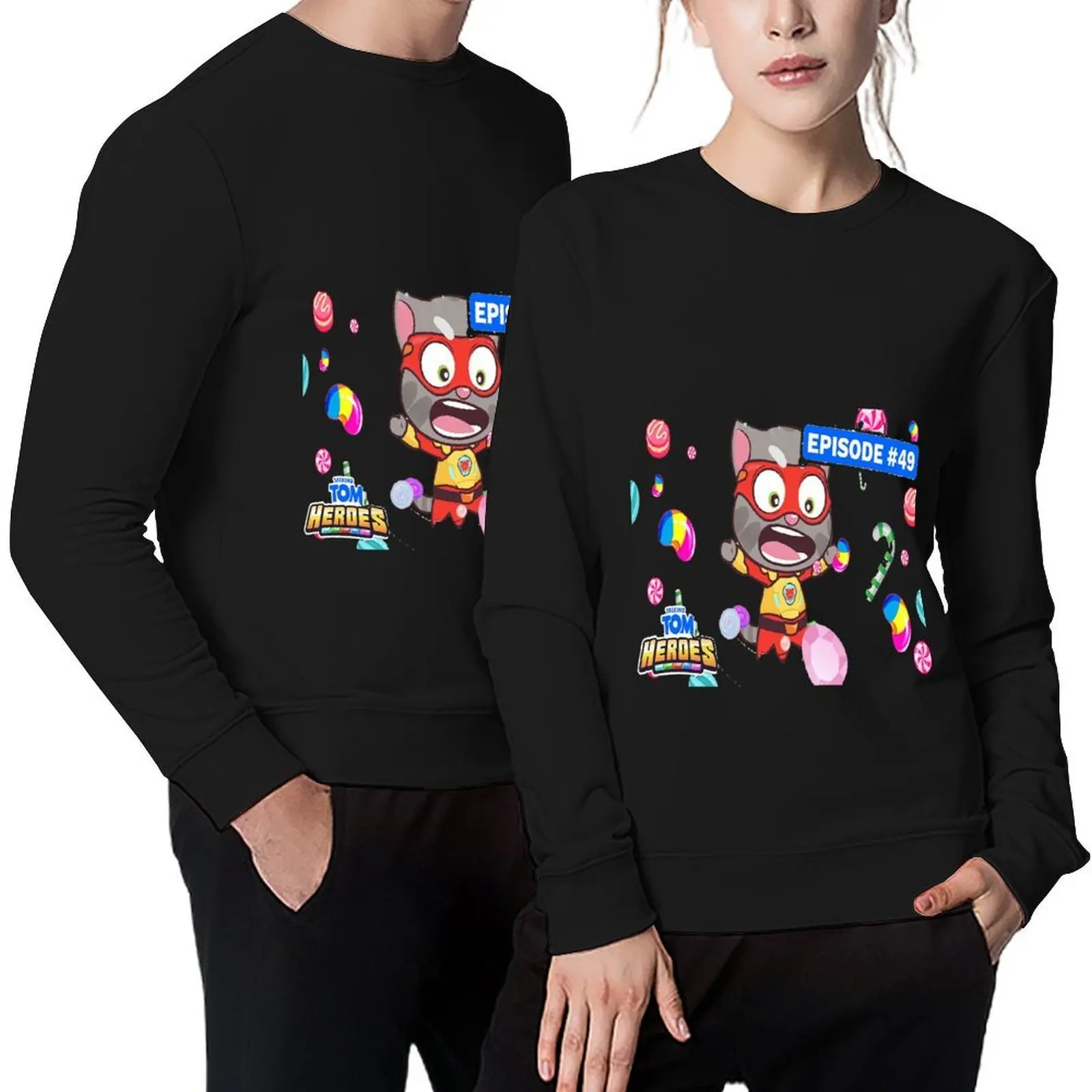 

Talking Tom Heroes Pullover men's sweat-shirt men's coat tracksuits tracksuit men sweatshirt for men