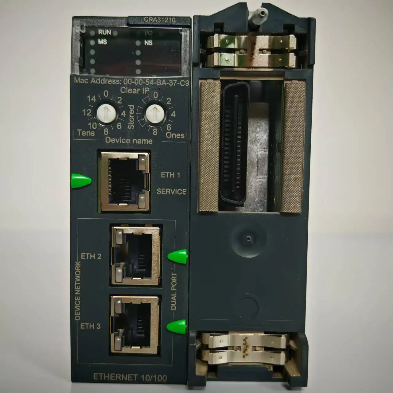 BMXCRA31210 وحدة واجهة معالج إيثرنت IO عالية الأداء Modicon X80 وحدة تحكم قابلة للبرمجة العلامة التجارية الجديدة الأصلية