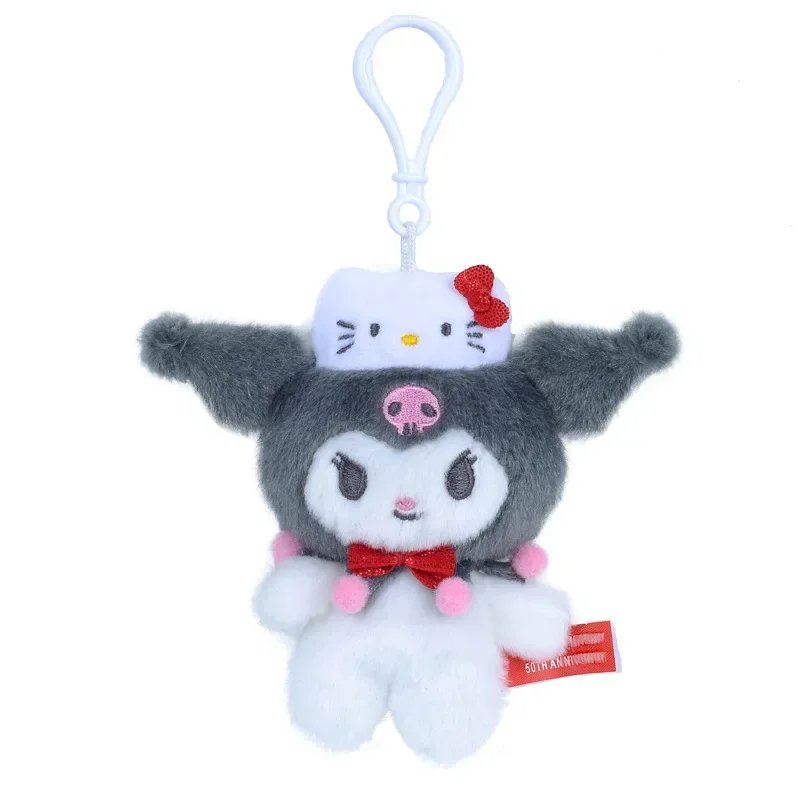 Japanese Sanrio plush doll pendant Keychain toy gift cartoon movie characters children's dolls game