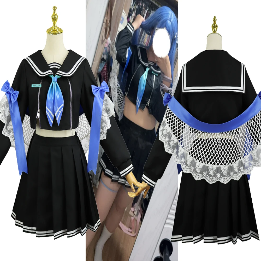 Anime Alkana Cosplay Costume NIKKE Arcana Skirt JK Uniform Set Halloween Woman Dress Performance Stage Outfit 2026