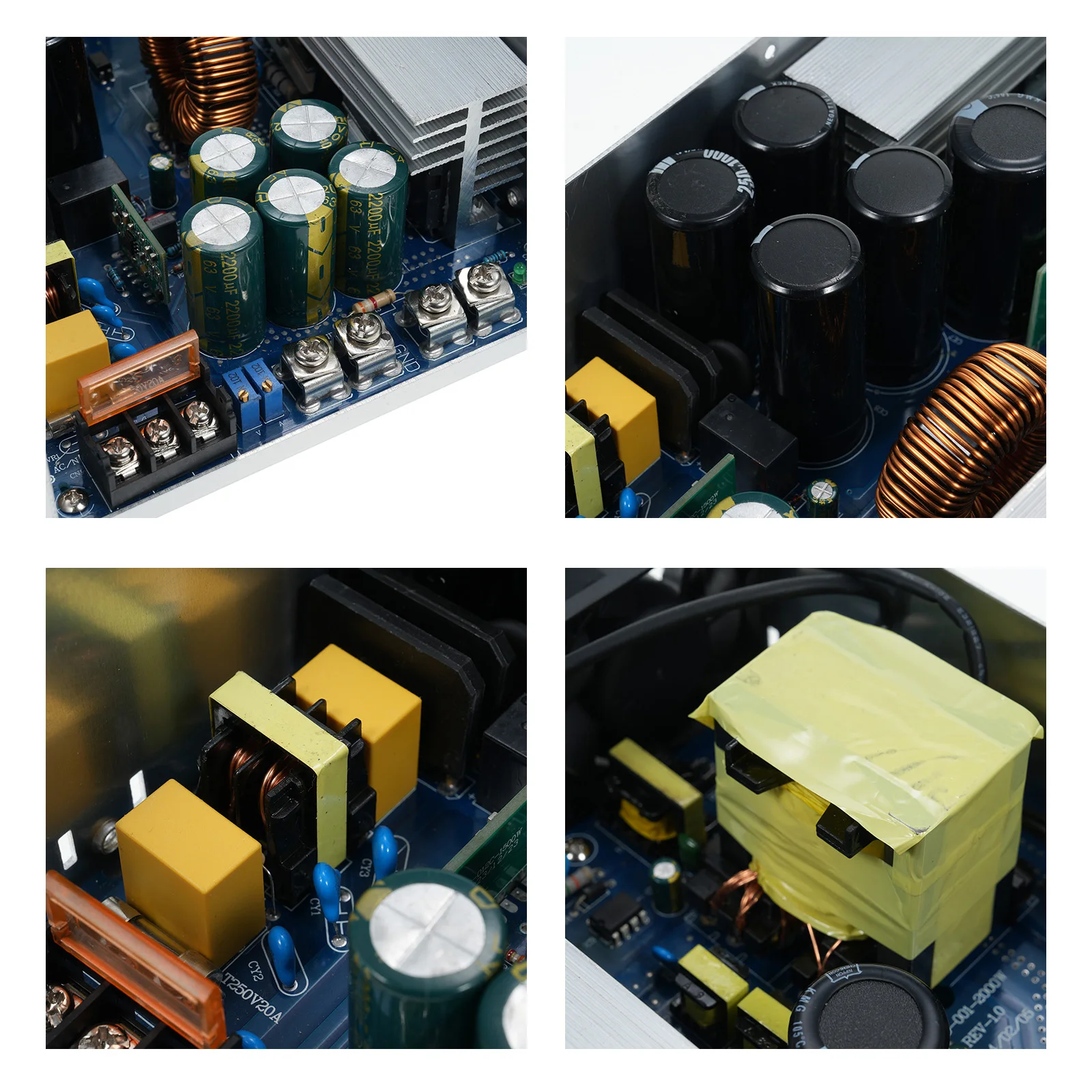 48V 40A 2000W Power Adapter Voltage Transformer AC 185V-240V to DC Switching Converter LED Driver for LED Strip Light CCTV