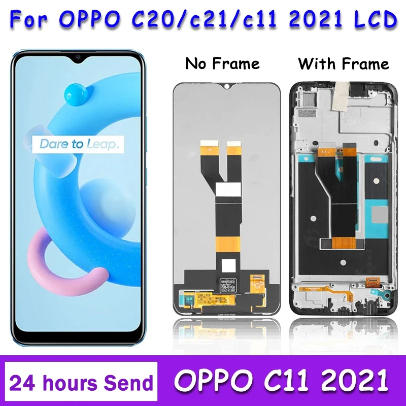 

Original 6.5"For OPPO Realme C11 2021 RMX3231 LCD Display Touch Screen For Realme C20 C21 RMX3201 RMX3063 LCD Screen Replacement