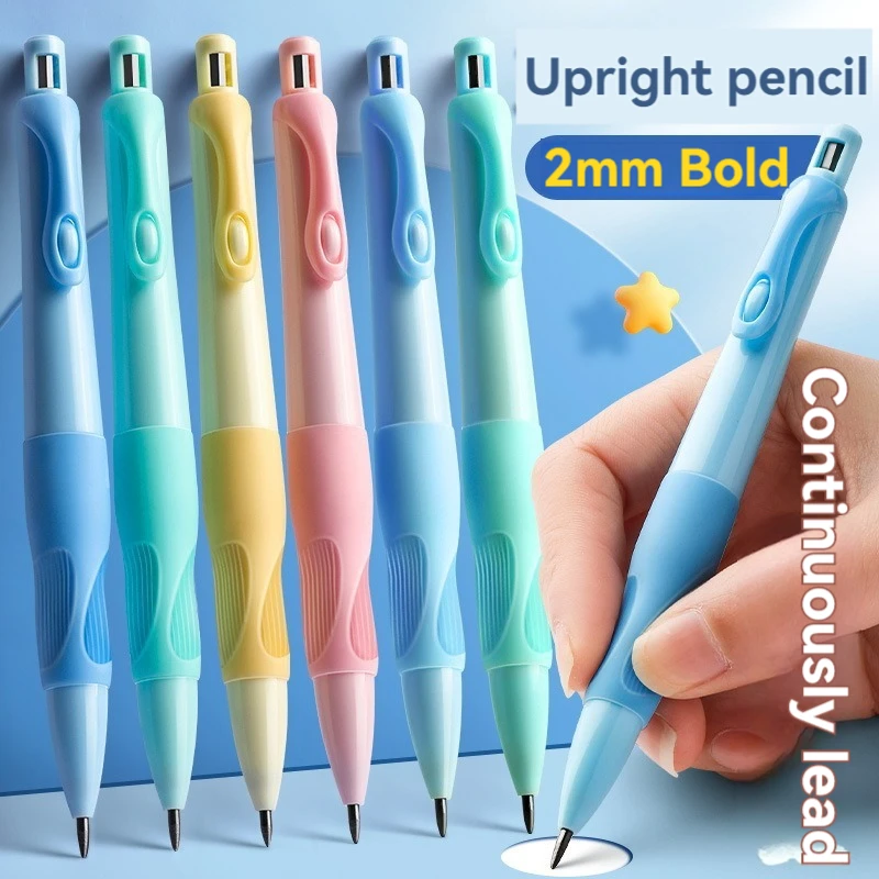 

Cute Dolphin 2mm Mechanical Pencils Set Carpenter Drafting HB Pencil 2.0 mm for Drawing Writing Sketching Kawaii School Supplies