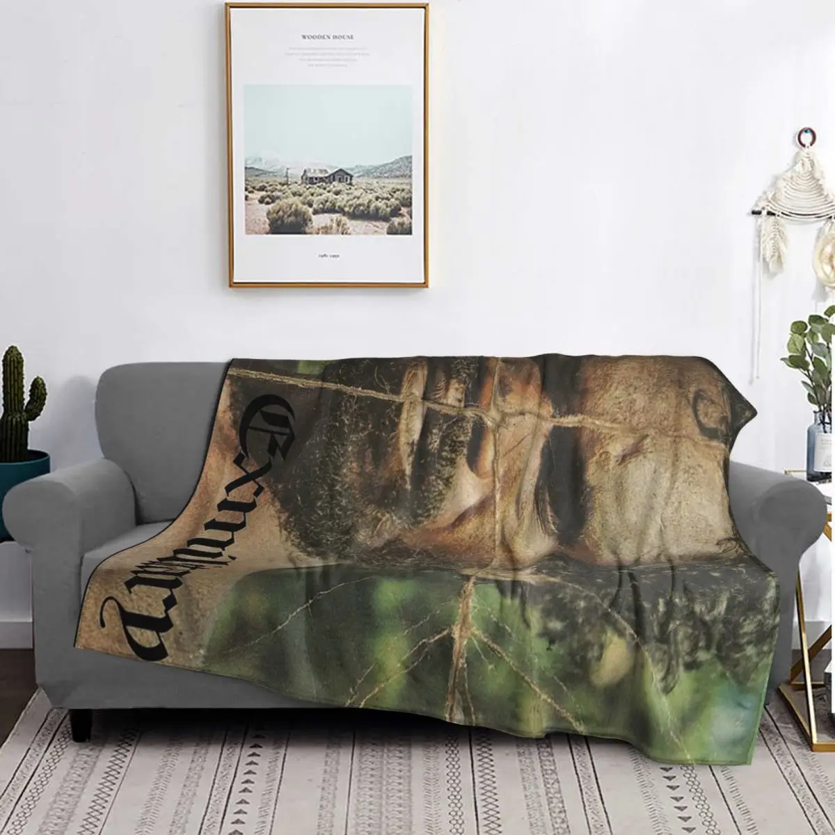 Death Grips Exmilitary Blanket Soft Warm Flannel Throw Blanket Cover for Bed Living room Picnic Travel Home Couch