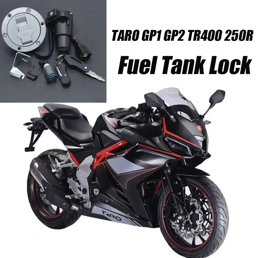 Motorcycle Ignition Switch Fuel Gas Tank Cap Lock Keys Set For TARO GP1 GP2 TR400 250R GP 1 GP 2 Motorcycle Original Parts