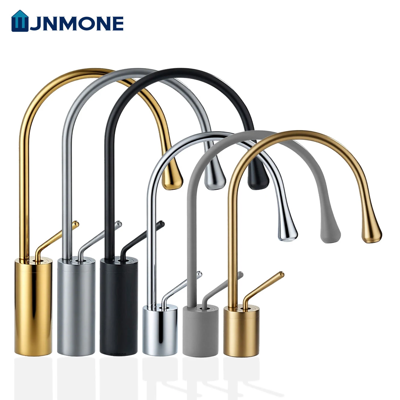 

Роскошный смеситель для кухонной раковины для ванной комнаты, смеситель для умывальника с одной ручкой, смеситель для умывальника, кран, вращение на 360°, кран для унитаза Ванная Комната Смесители Смесители кухни