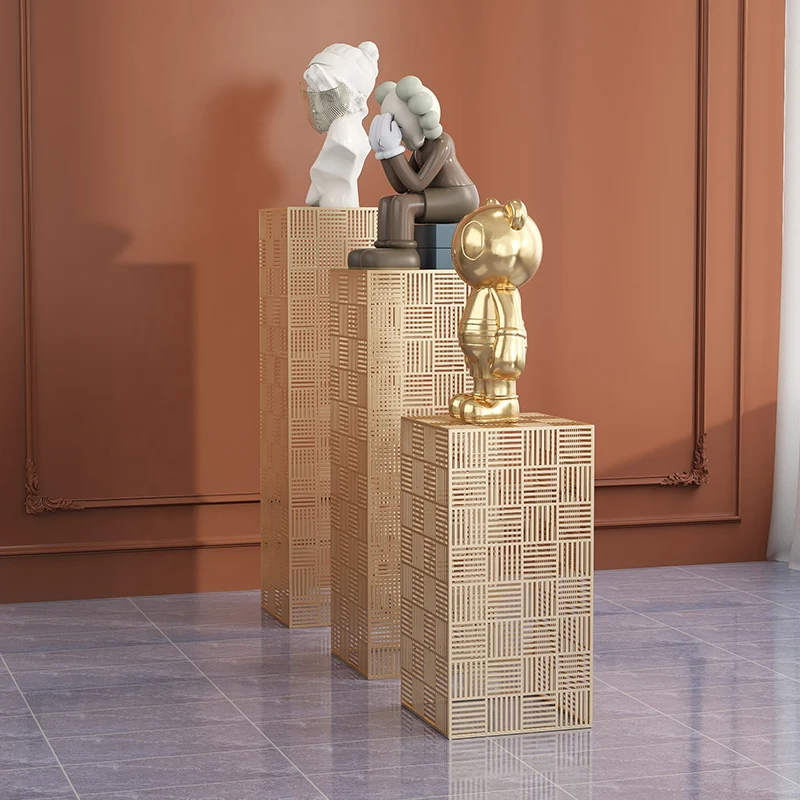 Organizzatore in metallo Armadi da soggiorno Display di stoccaggio Vanity Office Armadi da soggiorno Giardino Nordic Gabinete Mobili alla moda