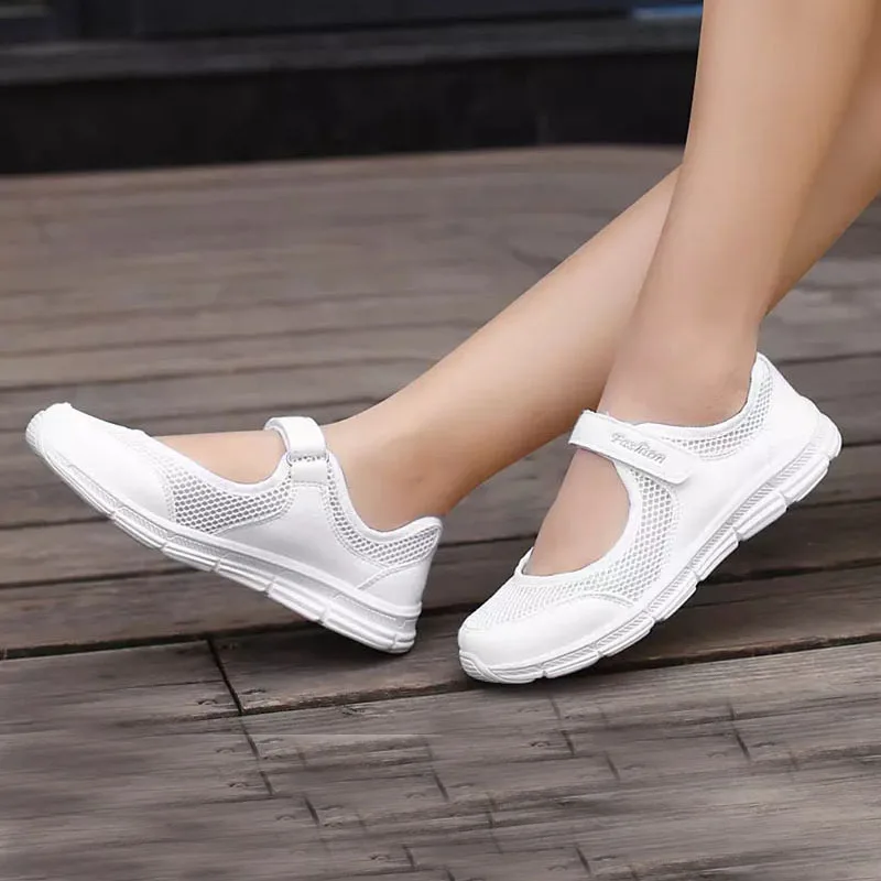 shoes for women 2023 Soft Soles Portable Sneakers Walking Shoes Flat Soles for Women Breathable casual fashion Wedge Sneakers