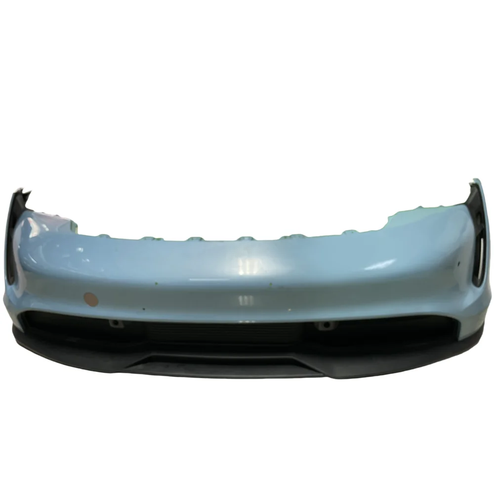 

For Porsche Taycan 9J1 2020-2022 Front Bumper Cover Original Body Kit Front Face Assembly Front Bumper Assembly