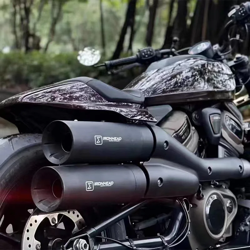 Harley Davidson Yixili IXIL Harley Sports Tail Escape Nightcrawler Escape (Negro)