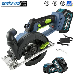 150mm Brushless Electric Circular Saw Digital Display Cordless Woodworking Cutting Tool For Makita 18V Battery Pins